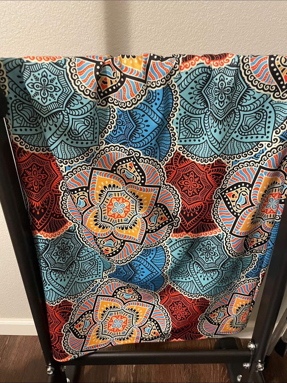 Maxi Skirt with Multicolor Mandala Print - Nuggles